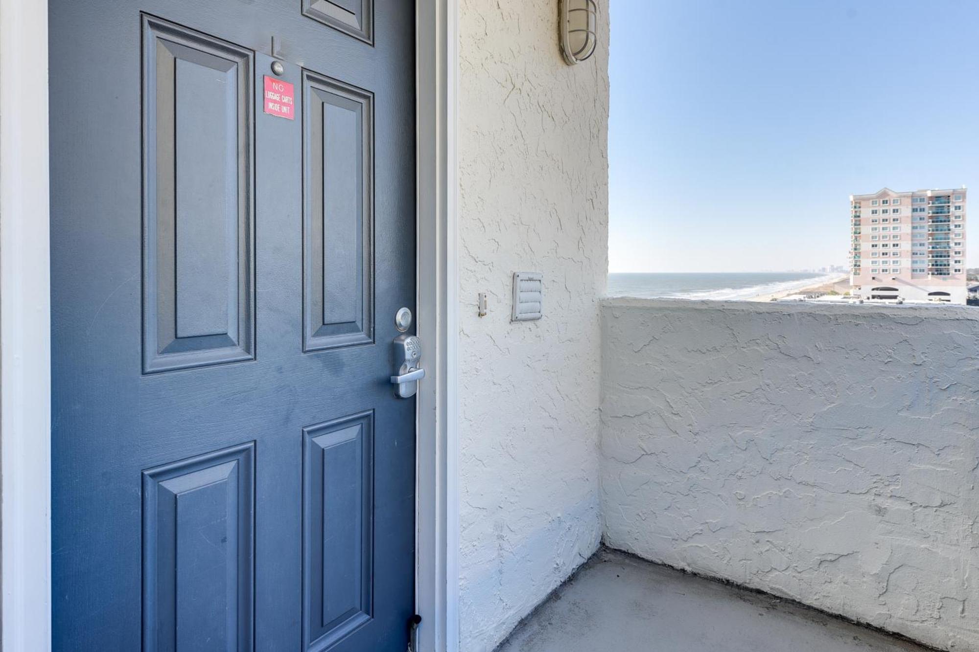 Oceanfront North Myrtle Beach Condo With Indoor Pool المظهر الخارجي الصورة