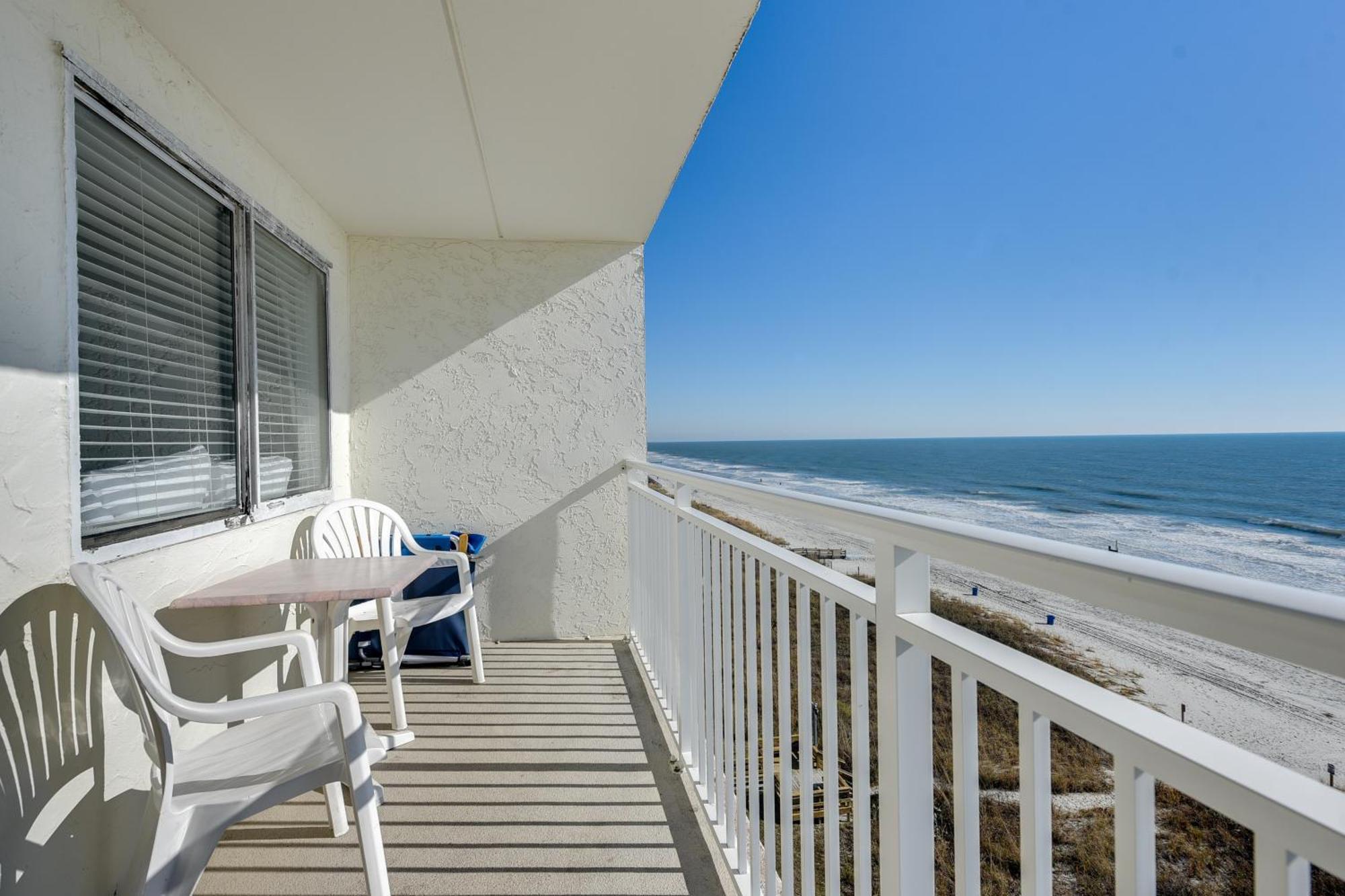 Oceanfront North Myrtle Beach Condo With Indoor Pool المظهر الخارجي الصورة