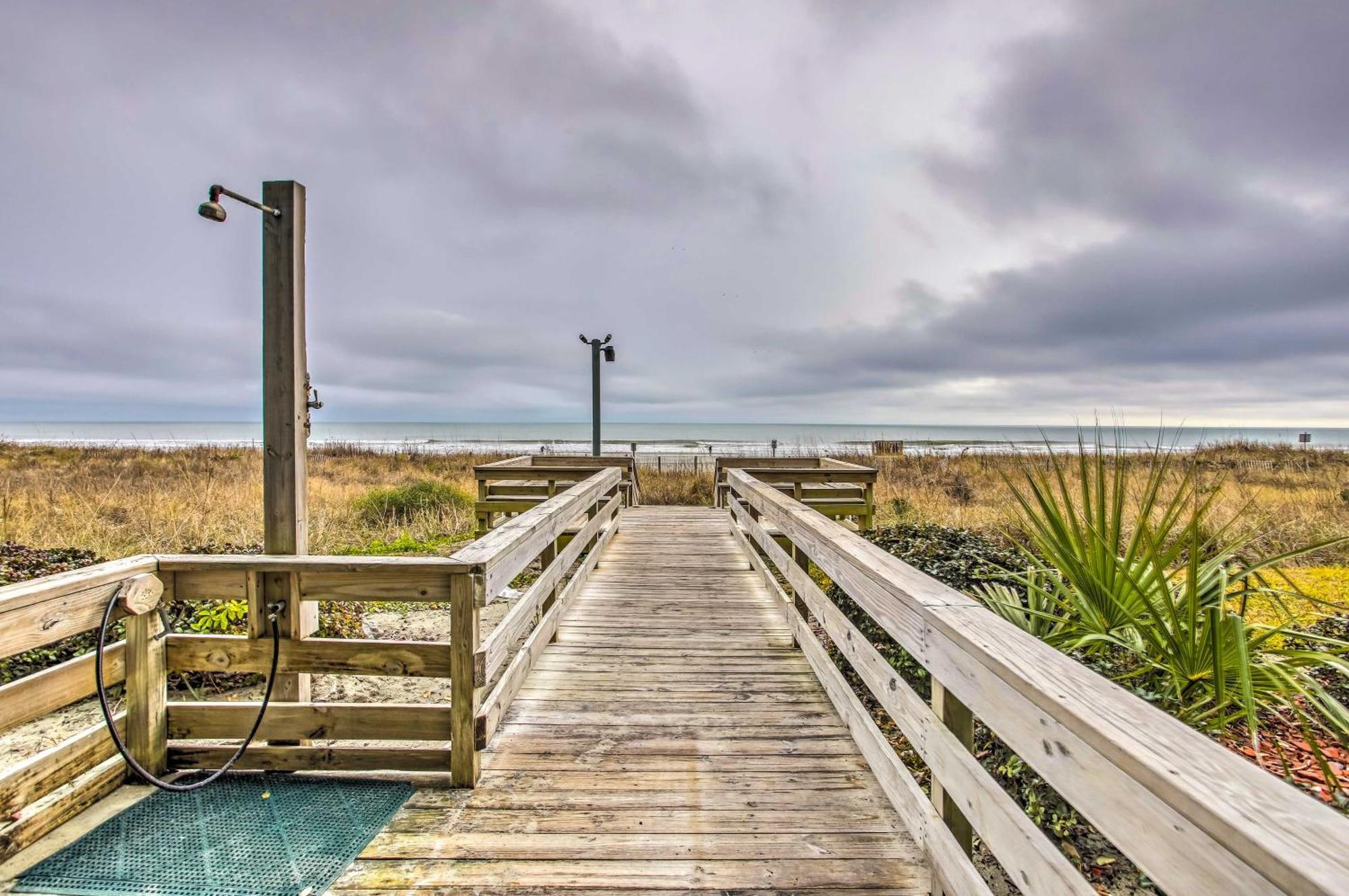 Oceanfront North Myrtle Beach Condo With Indoor Pool المظهر الخارجي الصورة