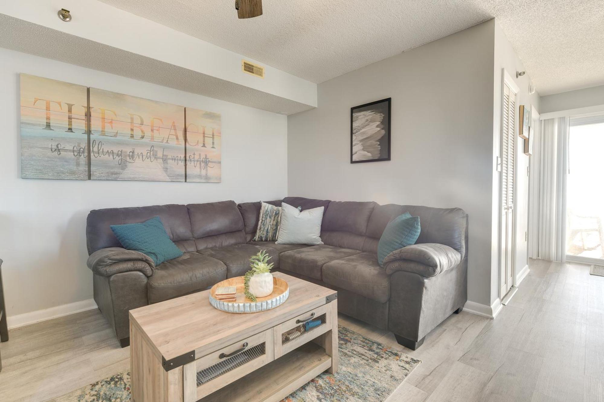 Oceanfront North Myrtle Beach Condo With Indoor Pool المظهر الخارجي الصورة
