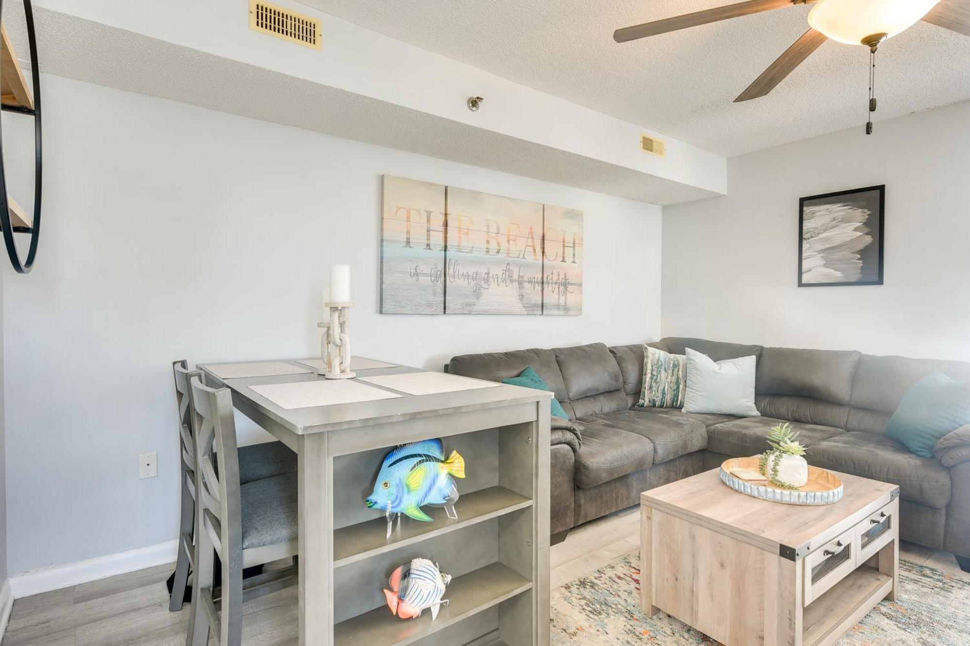 Oceanfront North Myrtle Beach Condo With Indoor Pool المظهر الخارجي الصورة
