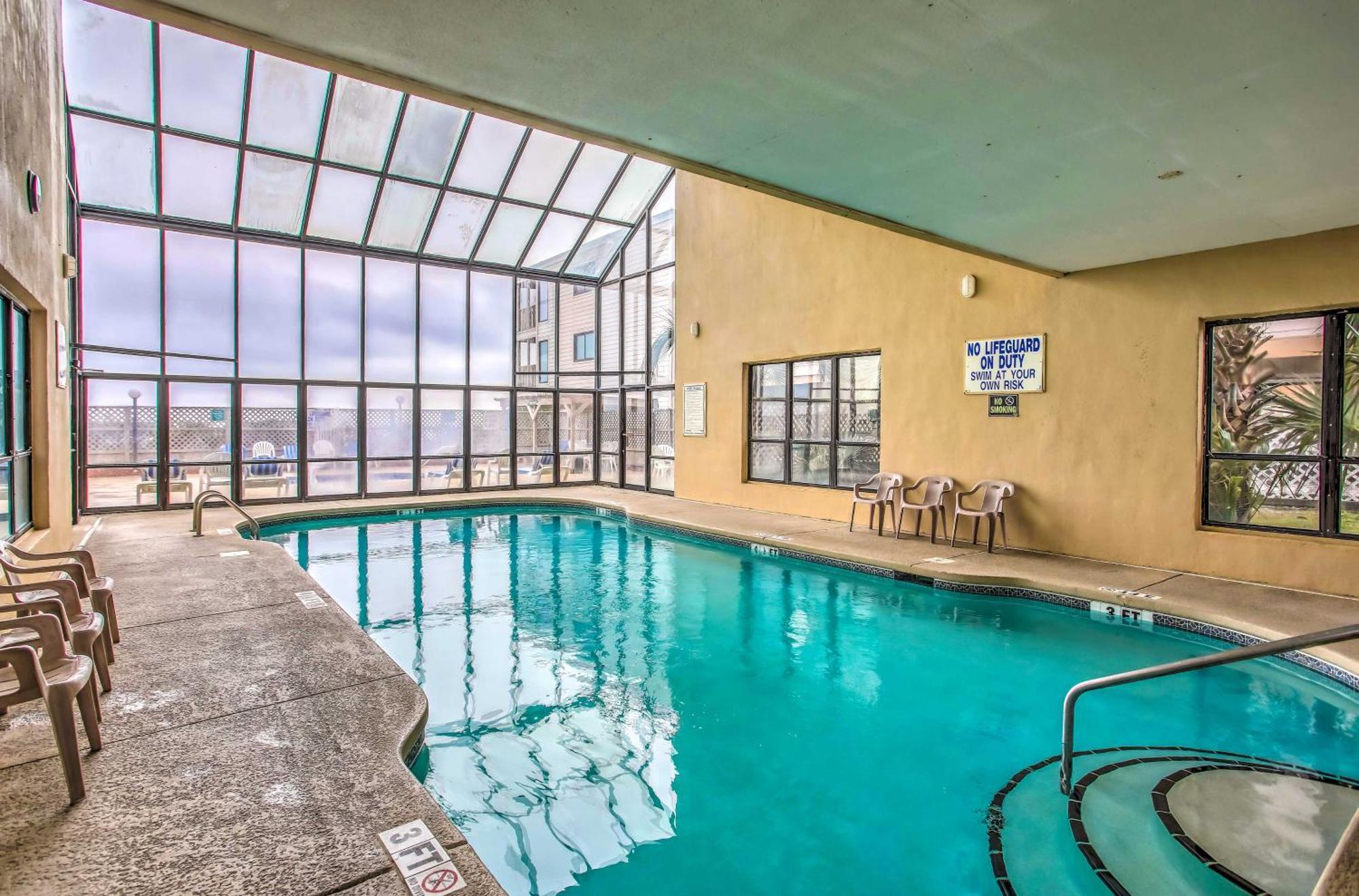 Oceanfront North Myrtle Beach Condo With Indoor Pool المظهر الخارجي الصورة