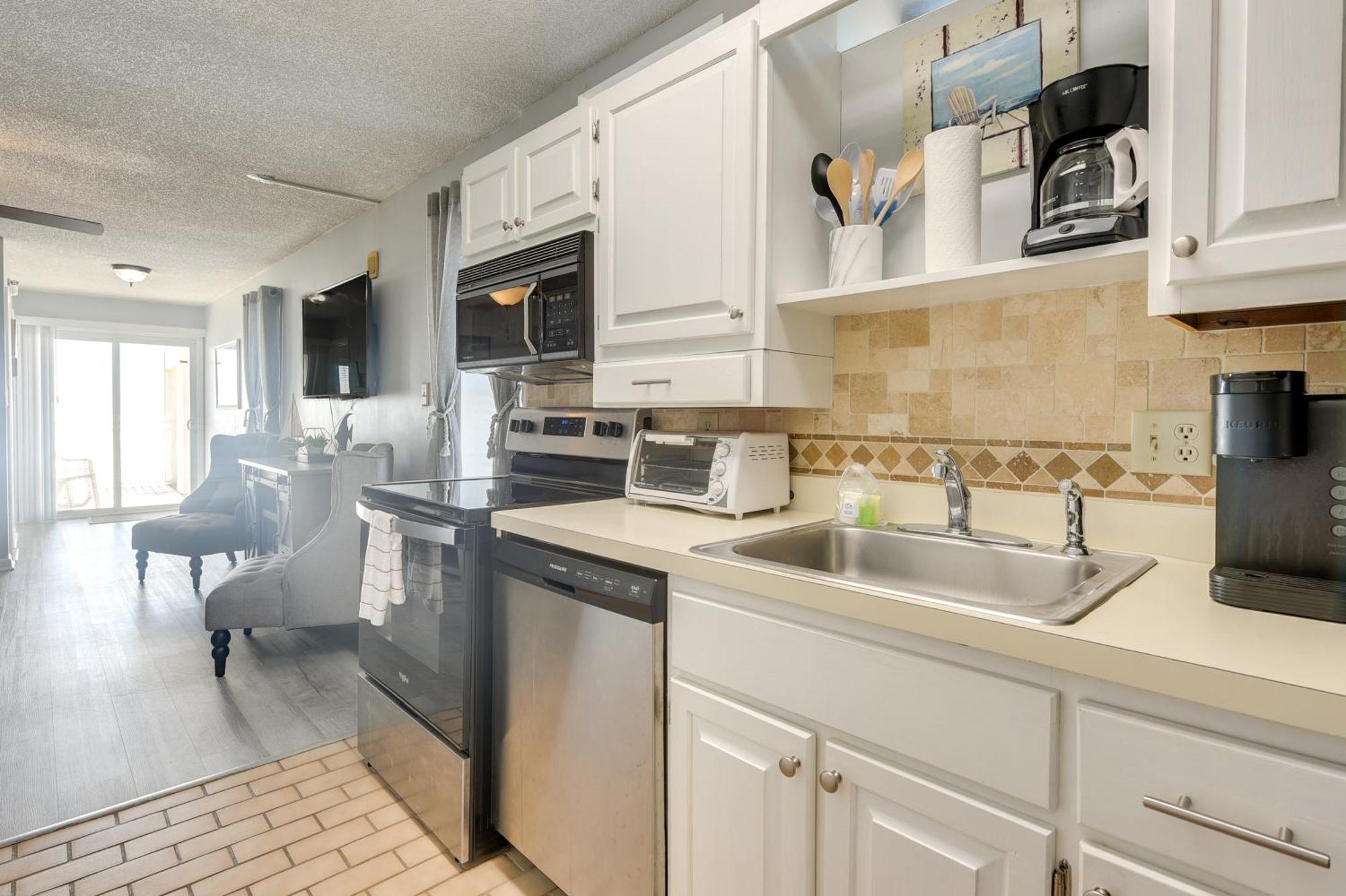 Oceanfront North Myrtle Beach Condo With Indoor Pool المظهر الخارجي الصورة